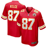 Travis Kelce #87 Kansas City Chiefs Nike Game Football NFL Jersey Red Fashion