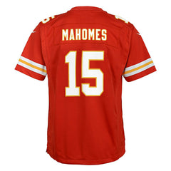 Patrick Mahomes #15 Kansas City Chiefs Nike Game Youth NFL Jersey (KIDS) Taass sale