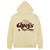 Kansas City Chiefs L&L '76 Classics NFL Hoodie Cream Lifestyle