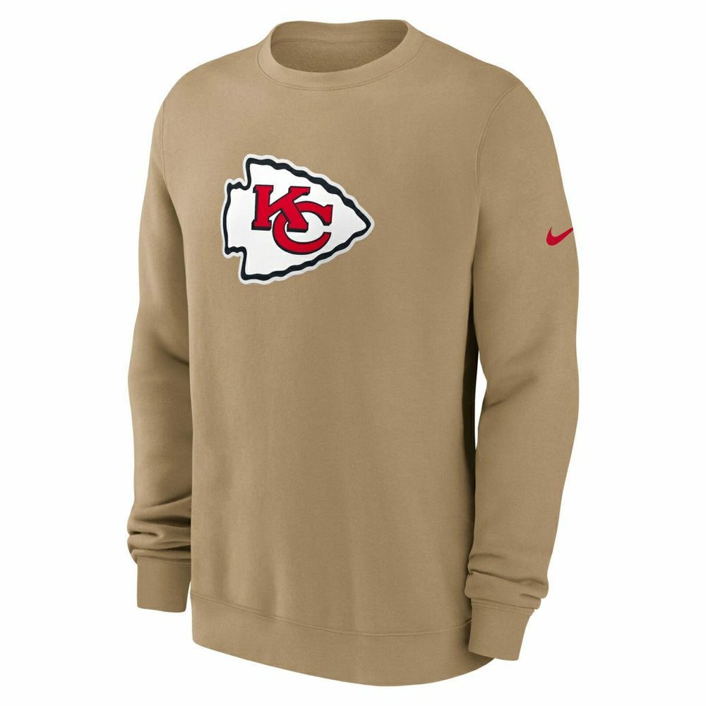 Kansas City Chiefs Swing Pass NFL Rewind Club Crew Beige Taass for sale