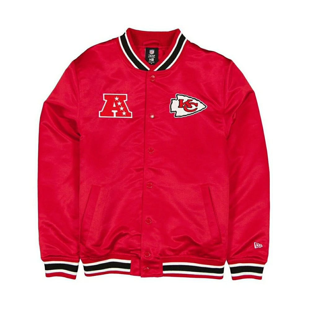 Kansas City Chiefs Sport Classics Satin NFL Jacket Red Taass sale