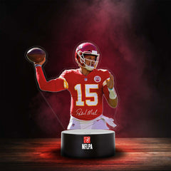 Patrick Mahomes Kansas City Chiefs NFLPA LED Sign Taass for sale