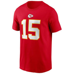 Patrick Mahomes #15 Kansas City Chiefs Nike Player NFL T-Shirt Red Classic