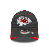 Kansas City Chiefs Super Bowl IV 9TWENTY Adjustable Cap Dark Gray Lifestyle