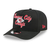Kansas City Chiefs NFL Chainstitch 9FIFTY A-Frame Snapback Cap Black Taass for sale