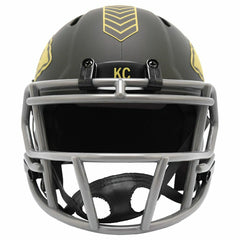 Kansas City Chiefs 2025 Salute to Service NFL Speed Mini Helmet Taass sale