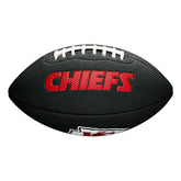 Kansas City Chiefs NFL Wilson Mini Football Black Classic
