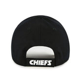 Kansas City Chiefs Black & White '47 MVP Adjustable NFL Cap Black Taass sale