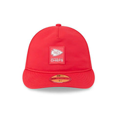 Kansas City Chiefs 2025 NFL On-Field Sideline 59FIFTY A-Frame Fitted Cap Red Lifestyle