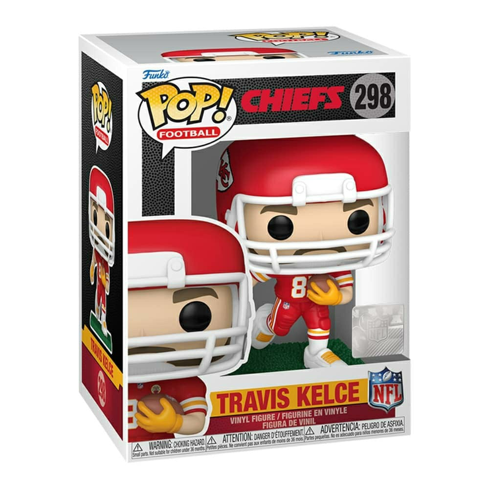 Funko POP! #298 Travis Kelce Kansas City Chiefs Vinyl NFL Figure Lifestyle