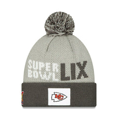 Kansas City Chiefs Super Bowl LIX Opening Night New Era Knit Hat Taass sale