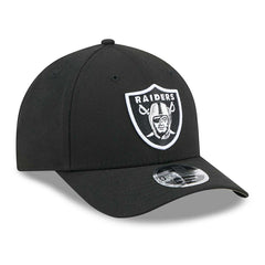 Las Vegas Raiders NFL Team Logo New Era 9FORTY M-Crown Snapback Cap Black Taass for sale