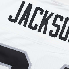 Bo Jackson #34 Los Angeles Raiders Mitchell & Ness Throwback NFL Jersey White Taass sale