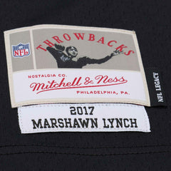 Marshawn Lynch #24 Oakland Raiders 2017 Legacy Throwback NFL Jersey Black Taass for sale