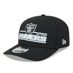Las Vegas Raiders NFL Stated 9SEVENTY Stretch-Snap Cap Black Lifestyle