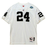 Charles Woodson #24 Oakland Raiders 2002 Mitchell & Ness Authentic NFL Jersey White Taass for sale