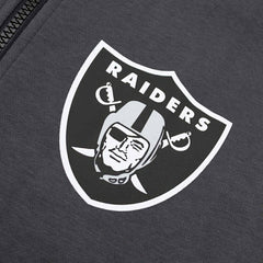 Las Vegas Raiders Playbook NFL Full-Zip Fleece Hoodie Anthracite Taass US