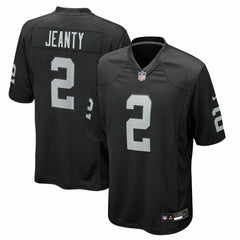 Ashton Jeanty #2 Las Vegas Raiders Nike Game NFL Jersey Black Classic