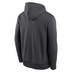 Las Vegas Raiders Toss Sweep Therma-FIT NFL Hoodie Anthracite Fashion