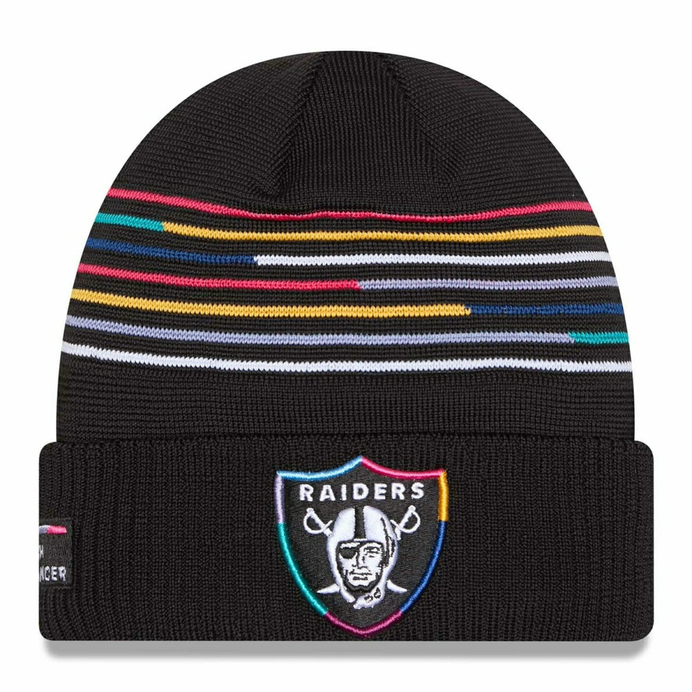 Las Vegas Raiders 2025 NFL Crucial Catch New Era Knit Hat Lifestyle