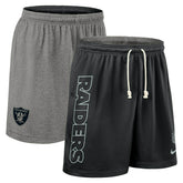 Las Vegas Raiders 2025 NFL Sideline Reversible Mesh Nike Dri-FIT Shorts Black Taass for sale