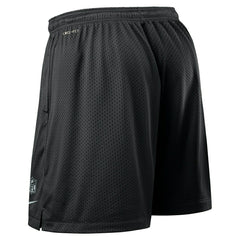 Las Vegas Raiders 2025 NFL Sideline Reversible Mesh Nike Dri-FIT Shorts Black Taass for sale