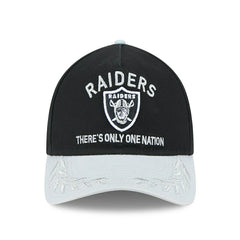 Las Vegas Raiders 2025 NFL Draft 9TWENTY A-Frame Adjustable Cap Black Taass US