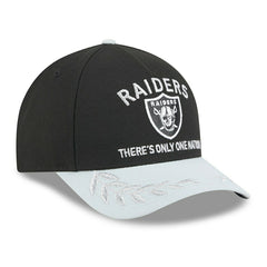 Las Vegas Raiders 2025 NFL Draft 9FORTY M-Crown A-Frame Snapback Cap Black Classic
