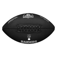 Las Vegas Raiders Wilson Metallic Premiere Full Size NFL Football Taass sale