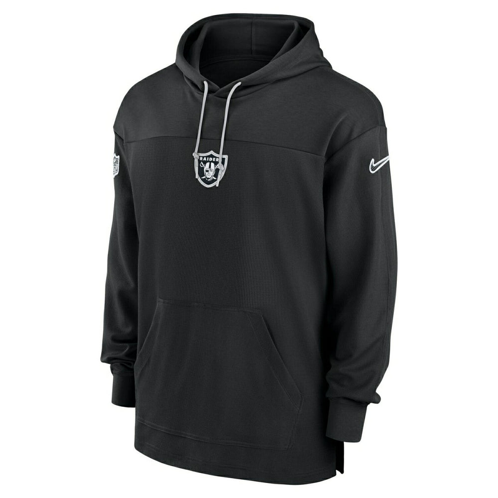 Las Vegas Raiders 2024 NFL On-Field Sideline Nike Jersey Hoodie Black Classic