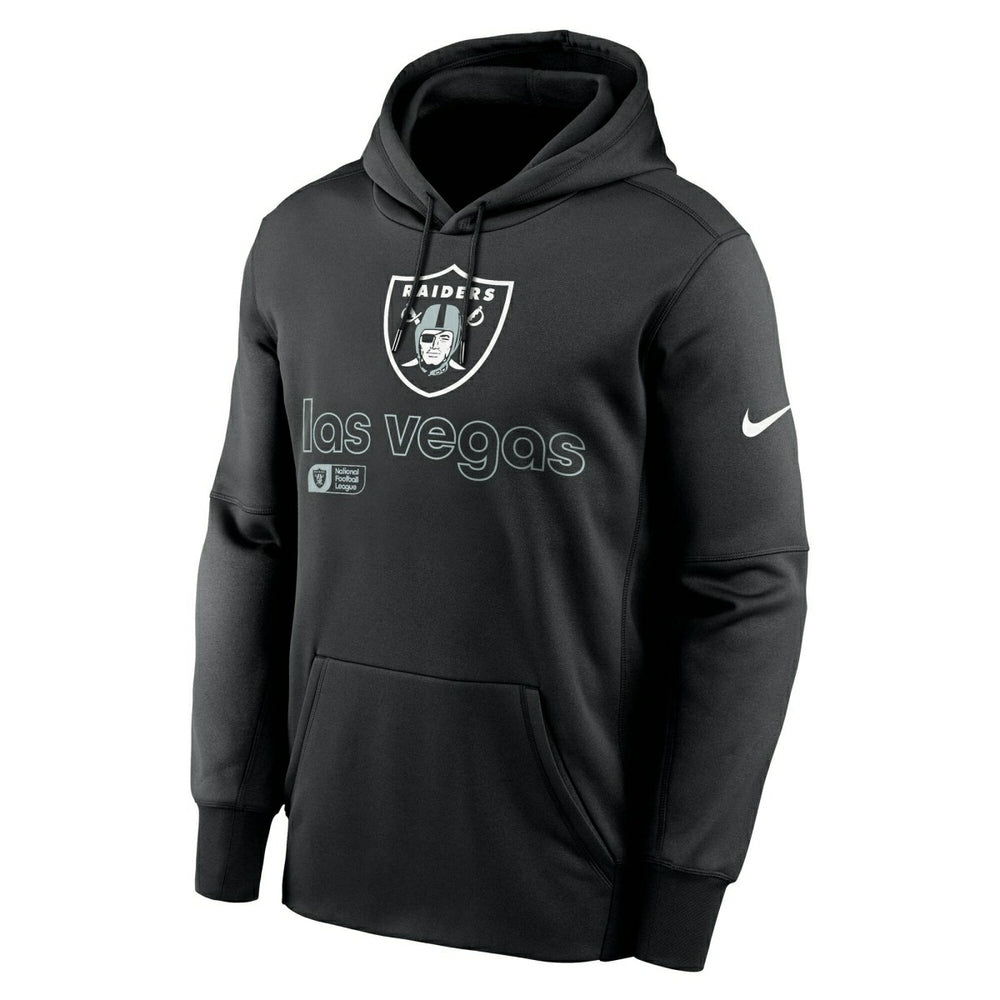 Las Vegas Raiders Peformance Nike Therma-FIT NFL Hoodie Black Taass US