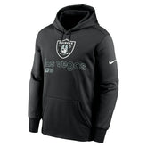 Las Vegas Raiders Peformance Nike Therma-FIT NFL Hoodie Black Taass US