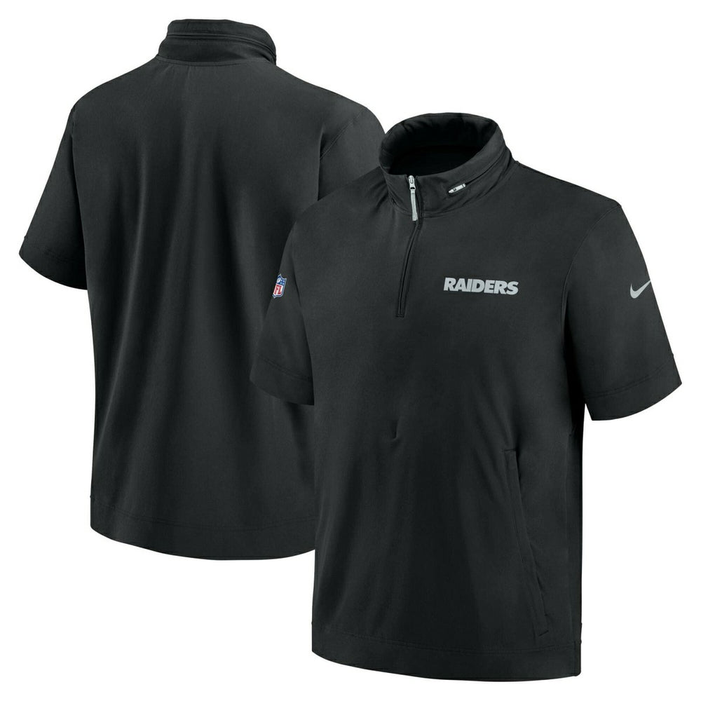Las Vegas Raiders 2024 NFL Sideline Nike Lightweight Coach Jacket Black Lifestyle