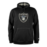 Las Vegas Raiders Plaid 2024 New Era 3rd Down NFL Hoodie Black Taass sale