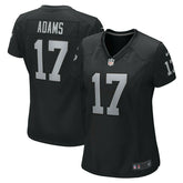 Davante Adams #17 Las Vegas Raiders Nike Game NFL Jersey Black (WOMEN'S) Classic