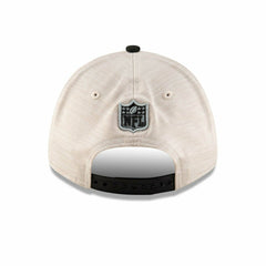 Oakland Raiders Historic 2024 NFL Sideline New Era Stretch-Snap 9FORTY Cap Fashion
