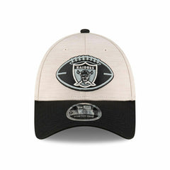 Oakland Raiders Historic 2024 NFL Sideline New Era Stretch-Snap 9FORTY Cap Fashion
