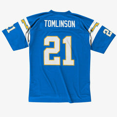 LaDainian Tomlinson #21 San Diego Chargers 2002 Mitchell & Ness Legacy NFL Jersey Blue Taass for sale