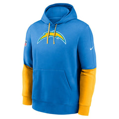 Los Angeles Chargers 2024 NFL Sideline Nike Club Hoodie Blue Taass US