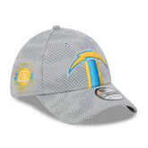 Los Angeles Chargers 2024 NFL Sideline New Era 39THIRTY Flex Cap Gray Taass sale