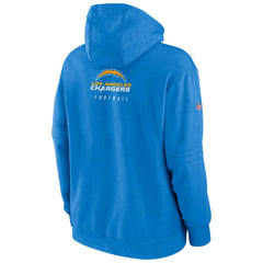 Los Angeles Chargers 2023 NFL Sideline Nike Club Hoodie Blue Lifestyle