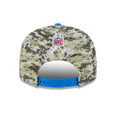 Los Angeles Chargers Camo 2023 NFL Salute to Service New Era 9FIFTY Snapback Cap Taass sale