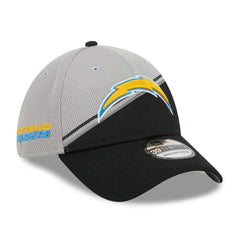 Los Angeles Chargers Colorway 2023 NFL Sideline New Era 39THIRTY Flex Cap Gray Classic