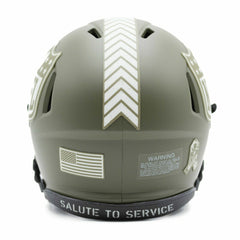 Los Angeles Chargers 2022 Salute to Service NFL Speed Mini Helmet Taass US