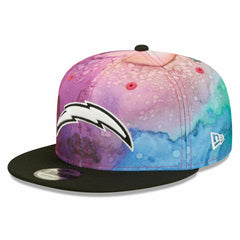 Los Angeles Chargers 2022 NFL On-Field Crucial Catch New Era 9FIFTY Snapback Cap Taass for sale