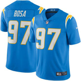 Joey Bosa #97 Los Angeles Chargers Nike Vapor Limited NFL Jersey Blue Lifestyle