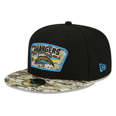 Los Angeles Chargers 2021 NFL On-Field Salute to Service New Era 59FIFTY Fitted Cap Taass sale