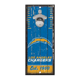 Los Angeles Chargers WinCraft NFL Bottle Opener Sign Fashion