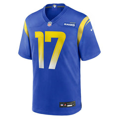 Davante Adams #17 Los Angeles Rams Nike Game NFL Jersey Blue Taass for sale