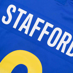 Matthew Stafford #9 Los Angeles Rams Nike Game NFL Football Jersey Blue Taass for sale